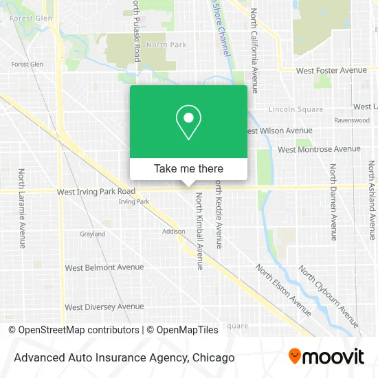 Advanced Auto Insurance Agency map
