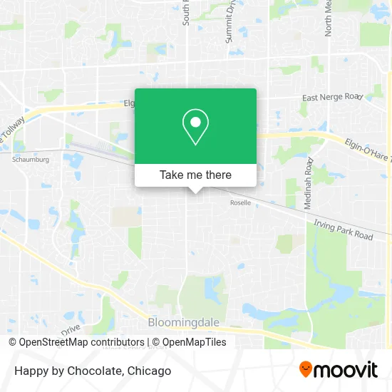 Happy by Chocolate map