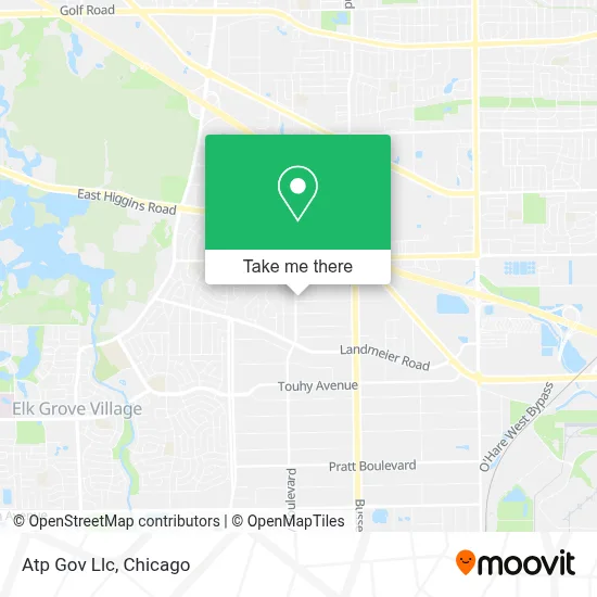Atp Gov Llc map