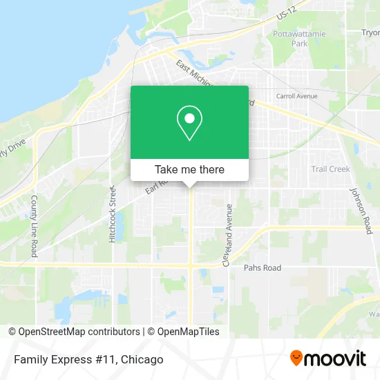 Family Express #11 map