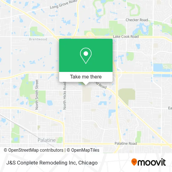 J&S Conplete Remodeling Inc map