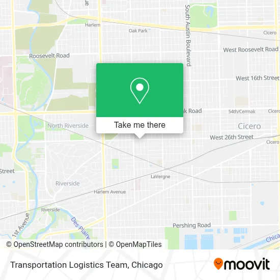 Transportation Logistics Team map