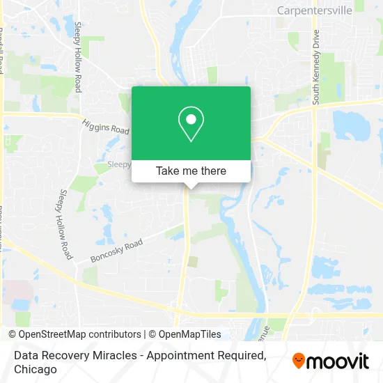 Data Recovery Miracles - Appointment Required map