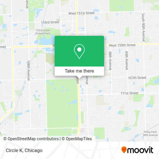 Circle K map
