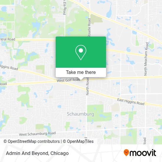 Admin And Beyond map