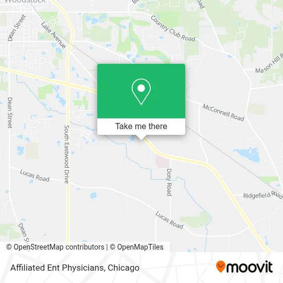 Affiliated Ent Physicians map