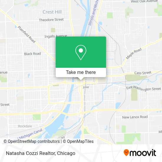 Natasha Cozzi Realtor map