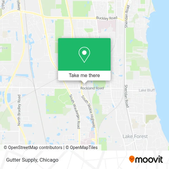 Gutter Supply map