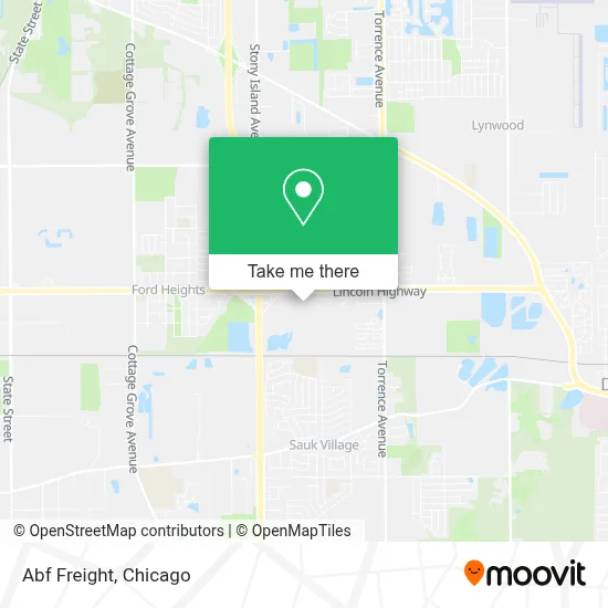 Abf Freight map