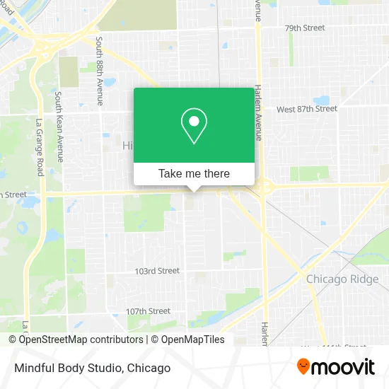 Mindful Body Studio map