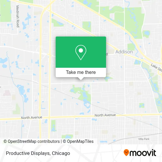 Productive Displays map