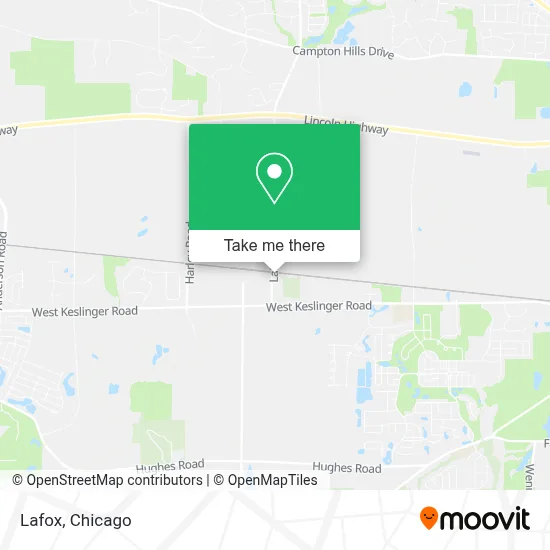 Lafox map