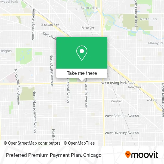 Preferred Premium Payment Plan map