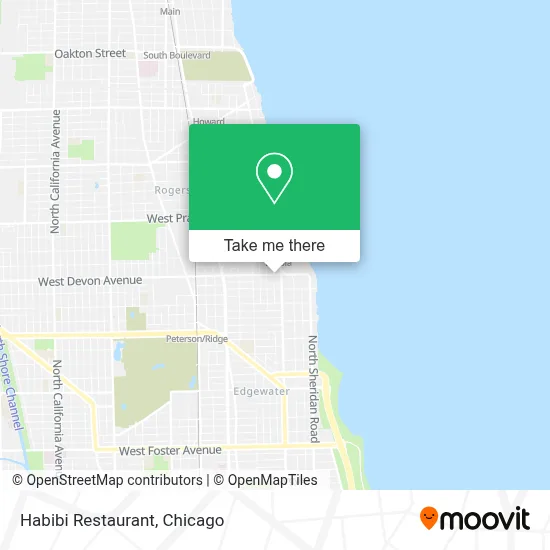 Habibi Restaurant map