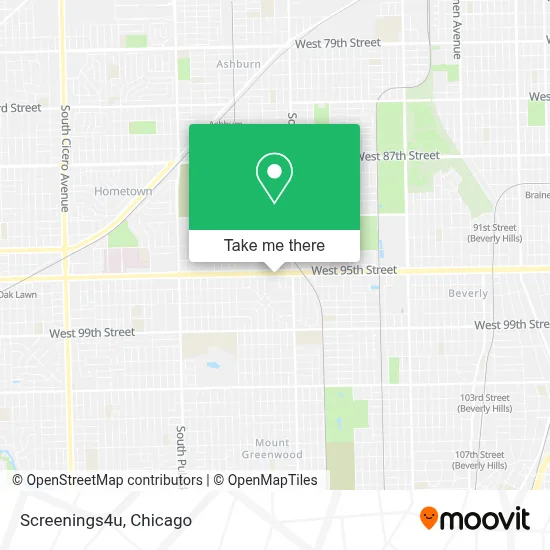 Screenings4u map