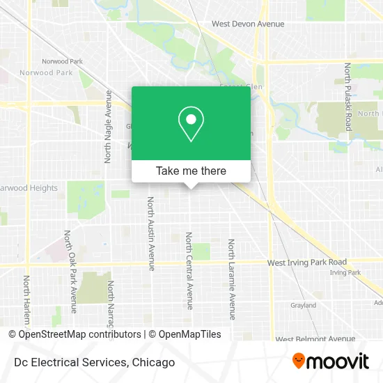Dc Electrical Services map