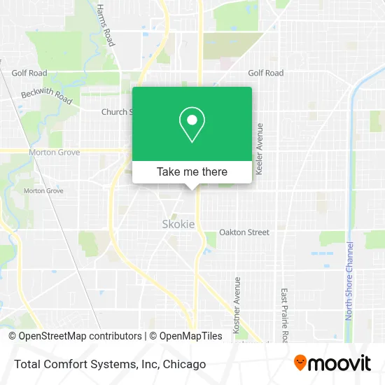 Total Comfort Systems, Inc map