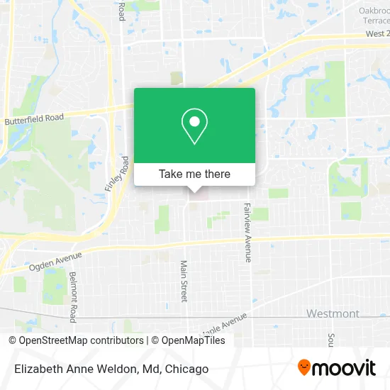 Elizabeth Anne Weldon, Md map