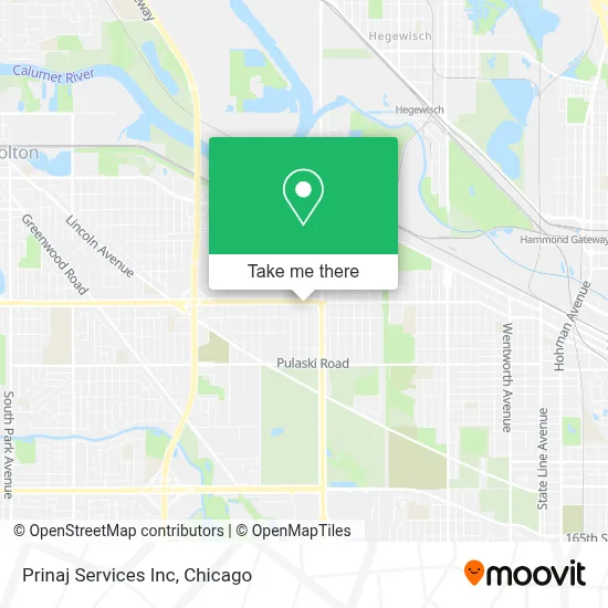 Prinaj Services Inc map