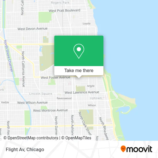 Flight Av map