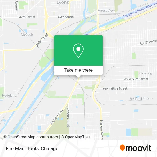 Fire Maul Tools map