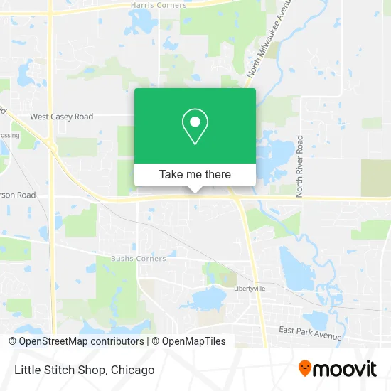 Little Stitch Shop map
