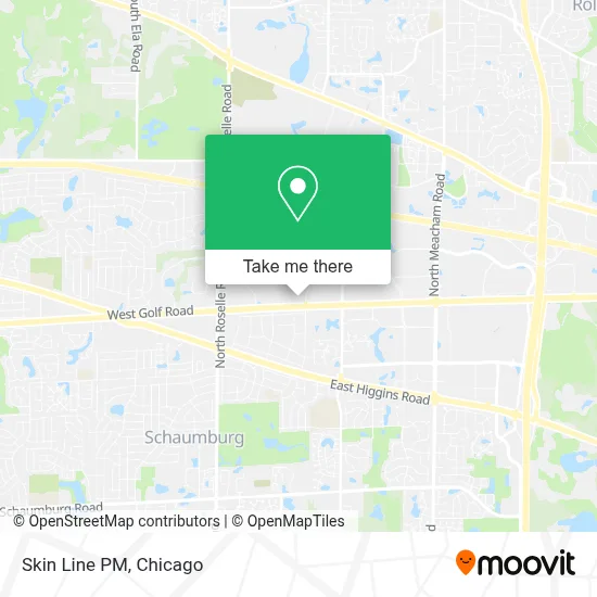 Skin Line PM map