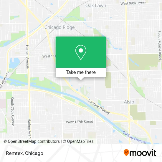 Remtex map