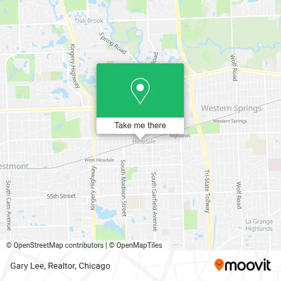 Gary Lee, Realtor map