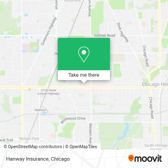 Hanway Insurance map