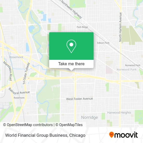 World Financial Group Business map