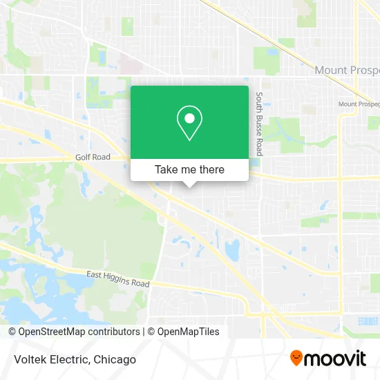 Voltek Electric map
