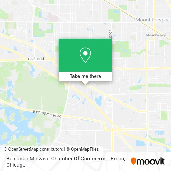 Bulgarian Midwest Chamber Of Commerce - Bmcc map
