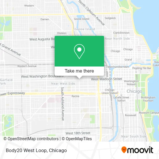 Body20 West Loop map