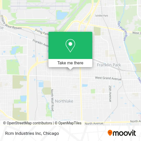 Rcm Industries Inc map