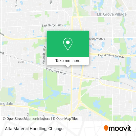 Alta Material Handling map