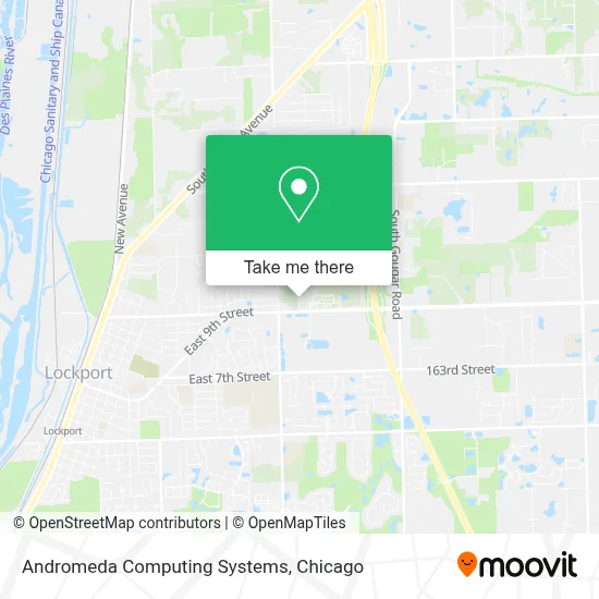 Andromeda Computing Systems map