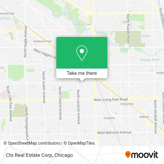 Cts Real Estate Corp map