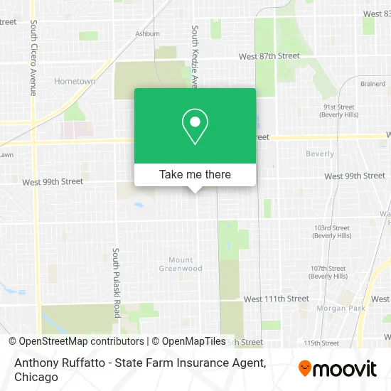 Anthony Ruffatto - State Farm Insurance Agent map