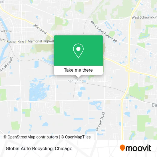 Global Auto Recycling map