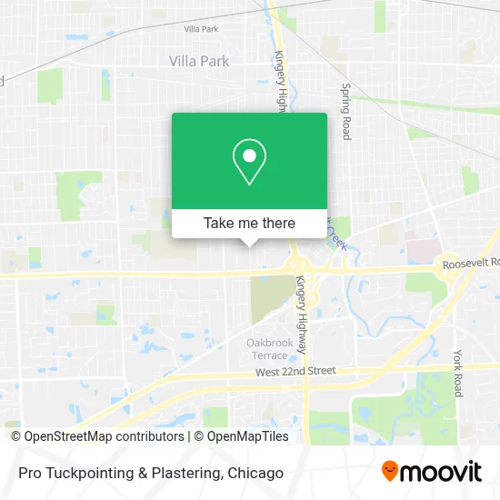 Pro Tuckpointing & Plastering map
