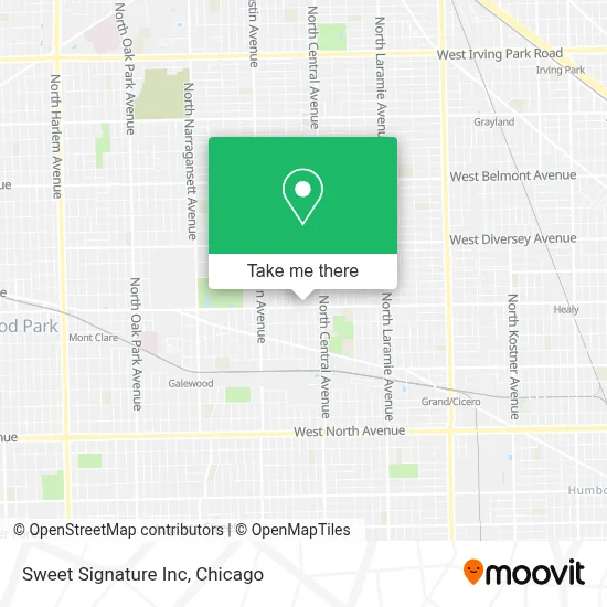 Sweet Signature Inc map