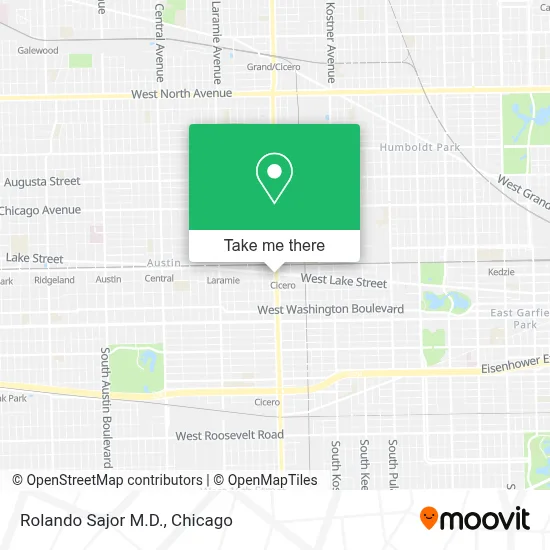 Rolando Sajor M.D. map