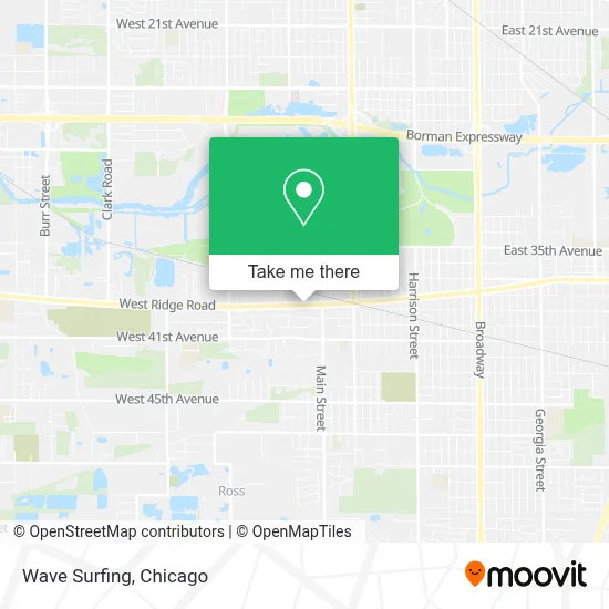 Wave Surfing map