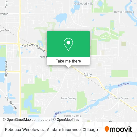 Rebecca Wesolowicz: Allstate Insurance map