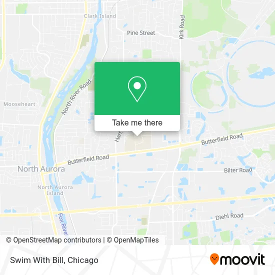 Swim With Bill map