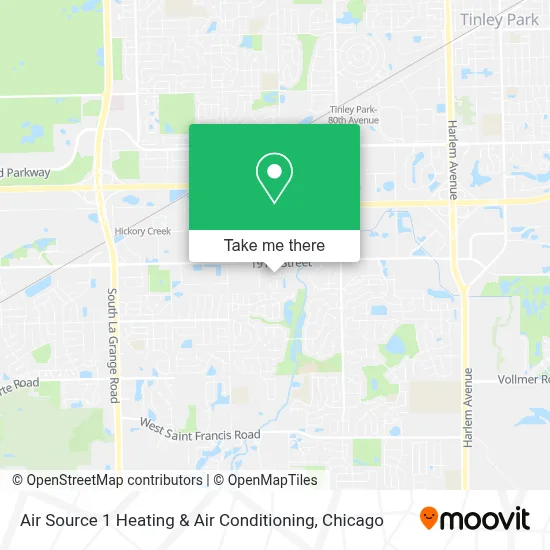 Air Source 1 Heating & Air Conditioning map