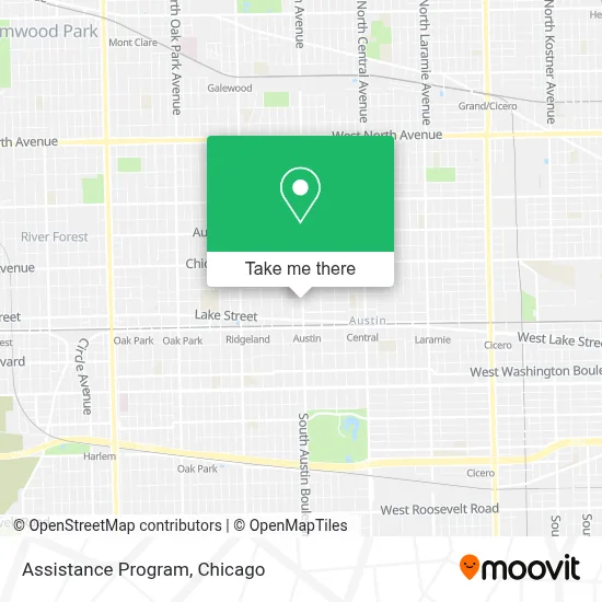 Assistance Program map