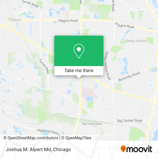 Joshua M. Alpert Md map