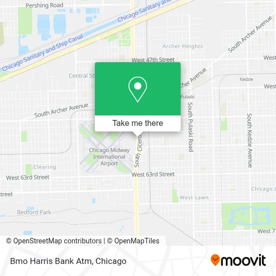 Bmo Harris Bank Atm map